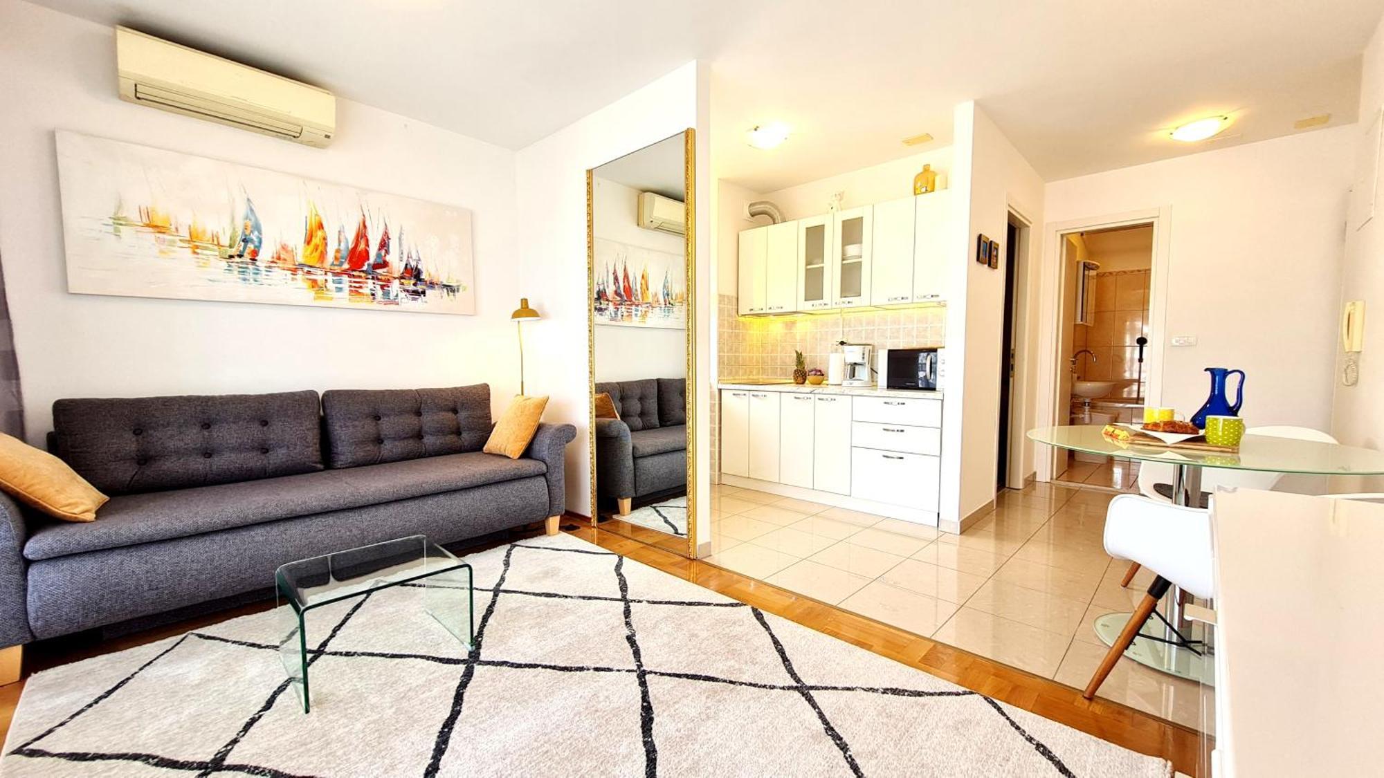 Sea View Znjan Apartment Split Bagian luar foto