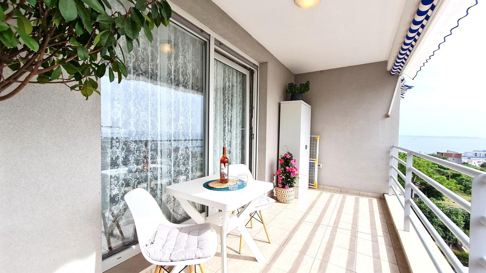 Sea View Znjan Apartment Split Bagian luar foto