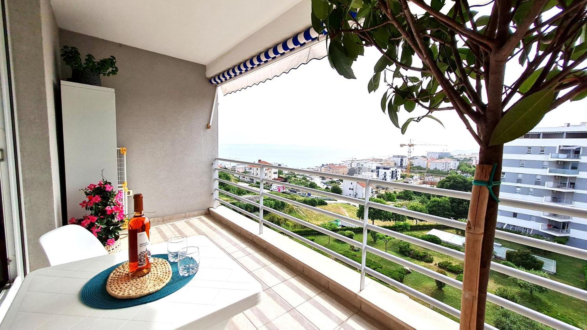 Sea View Znjan Apartment Split Bagian luar foto