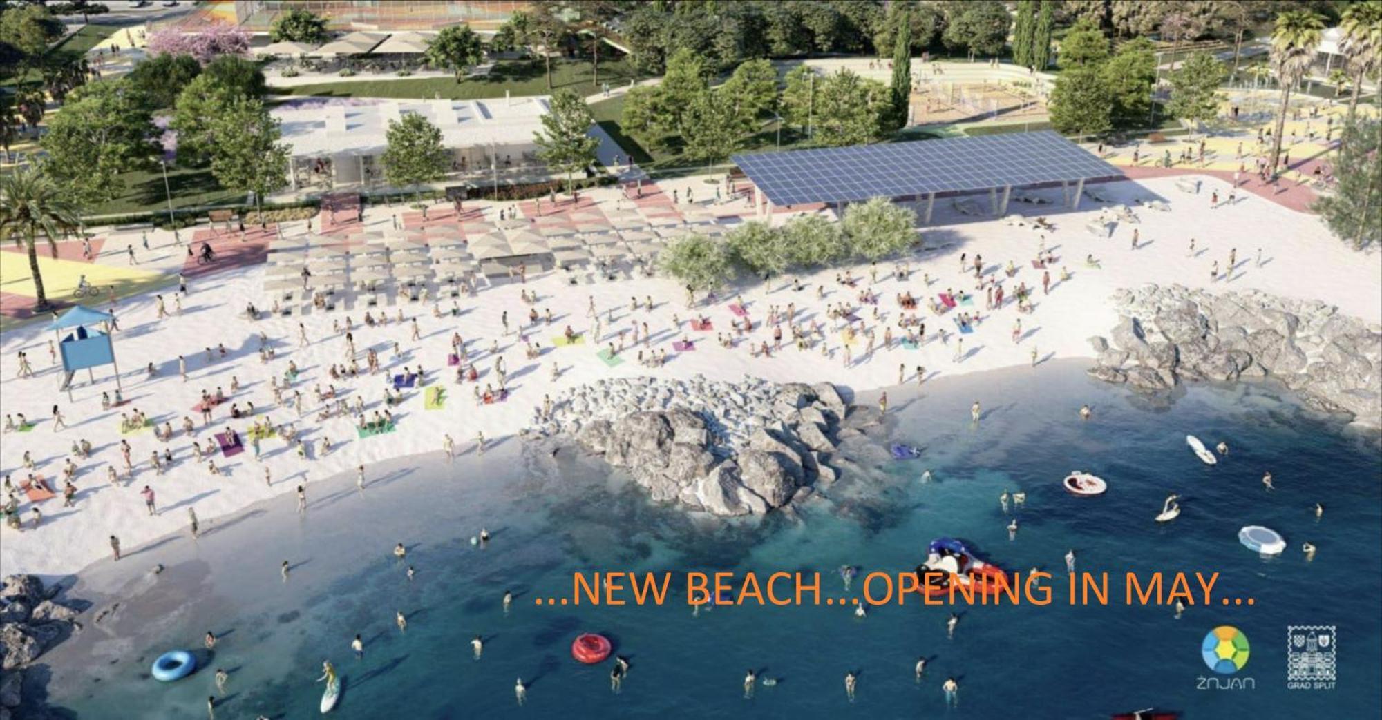 Sea View Znjan Apartment Split Bagian luar foto
